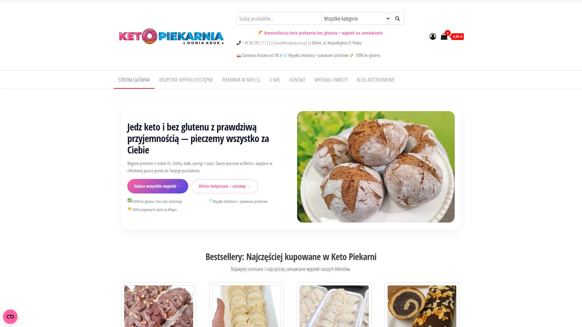 Strona ketopiekarnia.pl