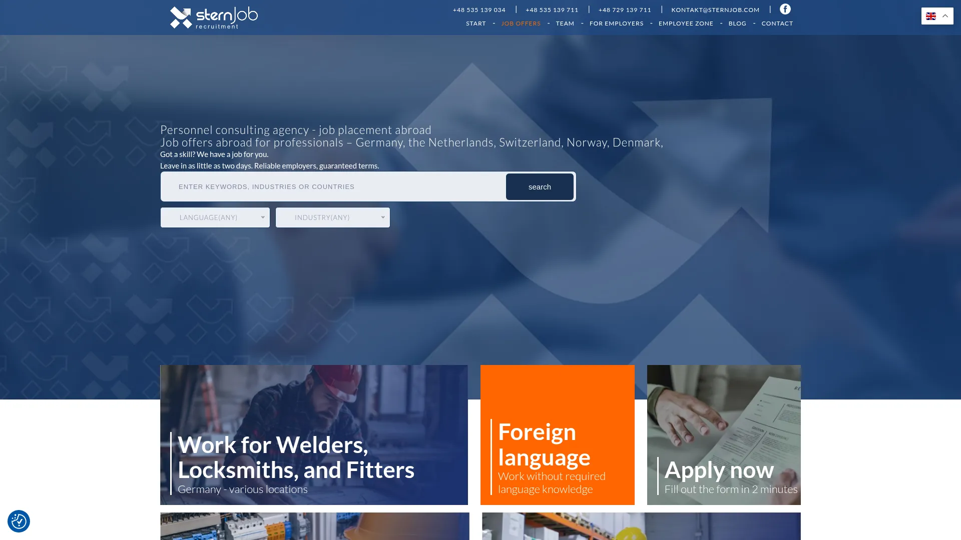 Strona www.sternjob.com